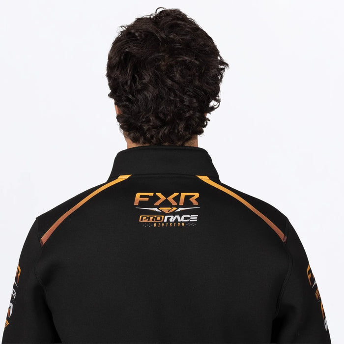 FXR Mens Race Division Tech Zip Up - Black/Kash, view 6