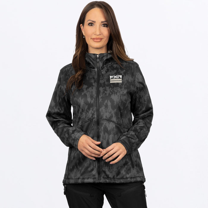 FXR Womens Ridge Softshell Hoodie