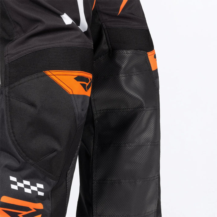 FXR Cold Cross RR Pant 2027 - Black/Orange, view 4