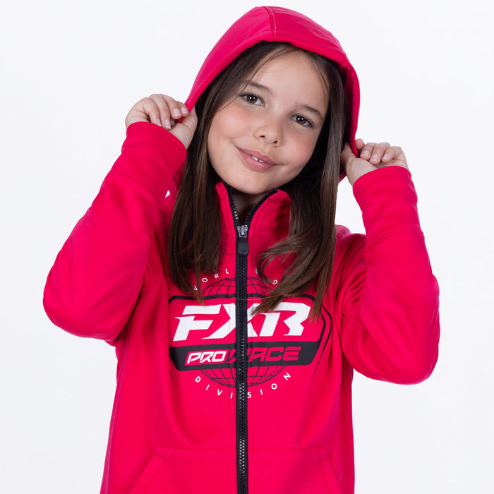 FXR Youth Race Division Tech Zip Hoodie