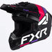 FXR Youth Clutch MX Helmet - Razz/Lavender, front view