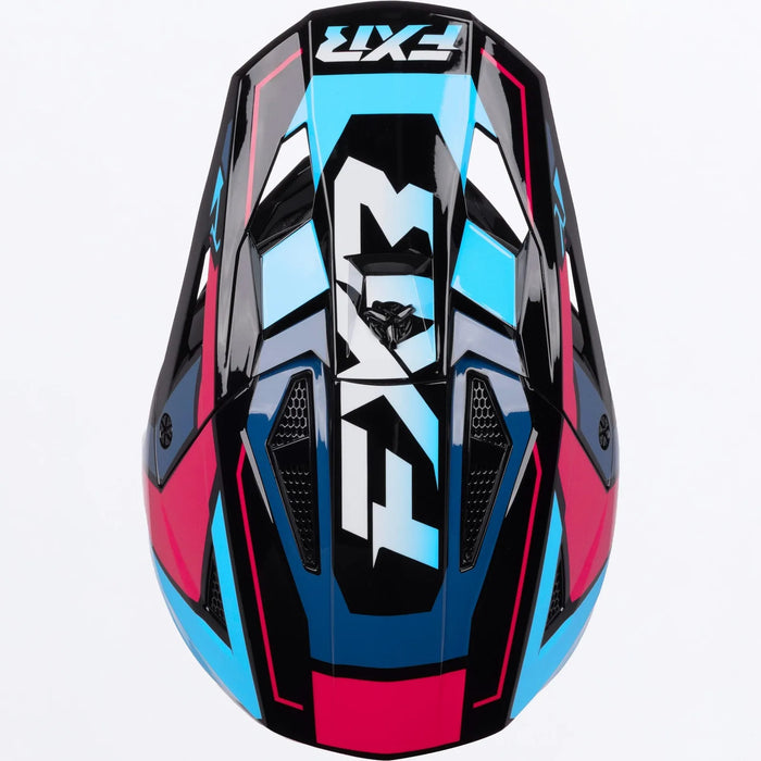FXR Apex MX MIPS Helmet - Cyanide, view 5