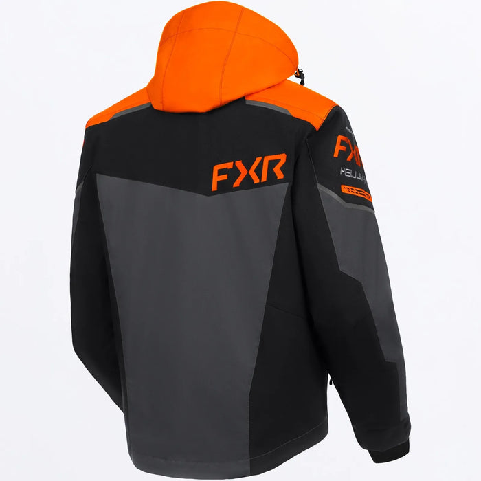 FXR Mens Helium X 2-in-1 Jacket 2027 - Asphalt/Black/Orange, view 2