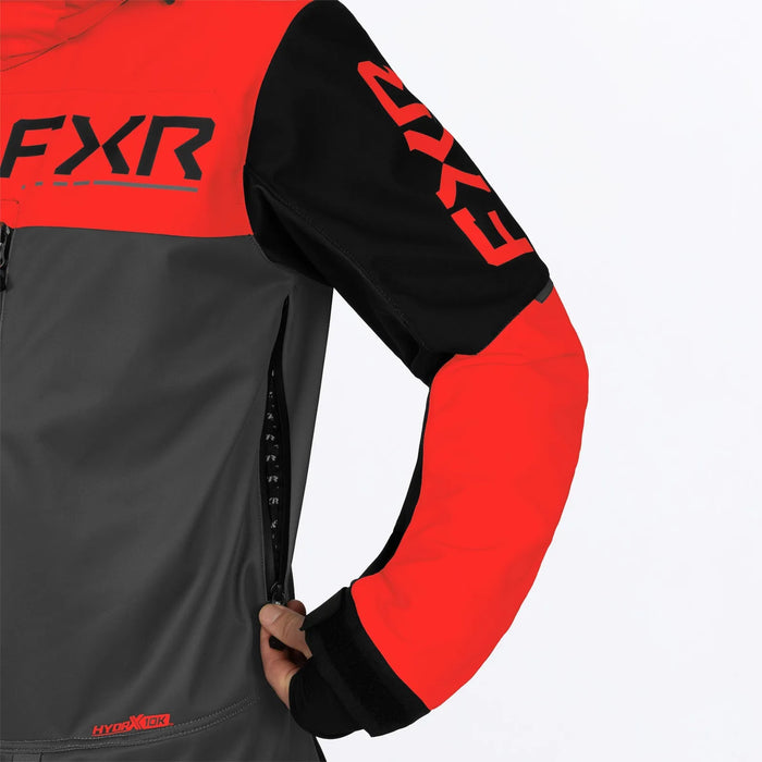 FXR Mens Revo F.A.S.T. Insulated Monosuit - Red/Ti/Black, view 8