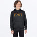 FXR Youth Hydrogen Tech Pullover Hoodie - Black/Kash, front view
