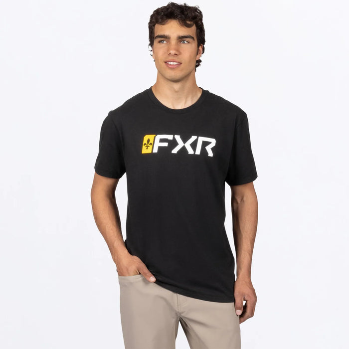 FXR Mens Valcourt Premium T-Shirt - Valcourt, front view
