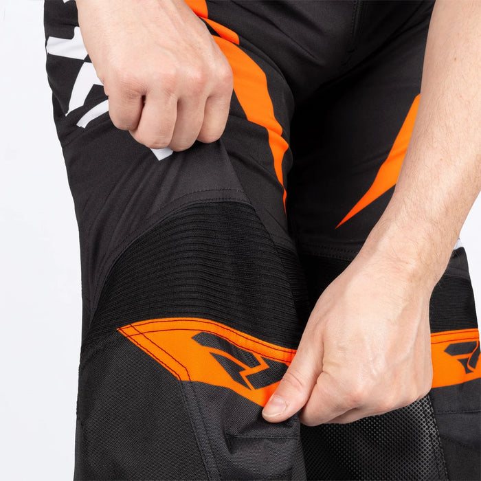 FXR Cold Cross RR Pant 2027 - Black/Orange, view 5