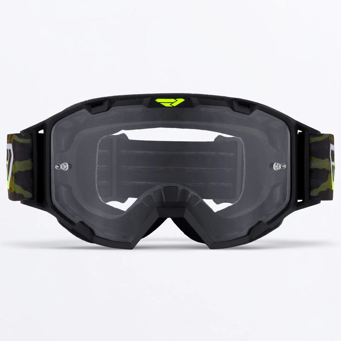 FXR Maverick Prime MX Goggle - Army Camo/HiVis, view 5