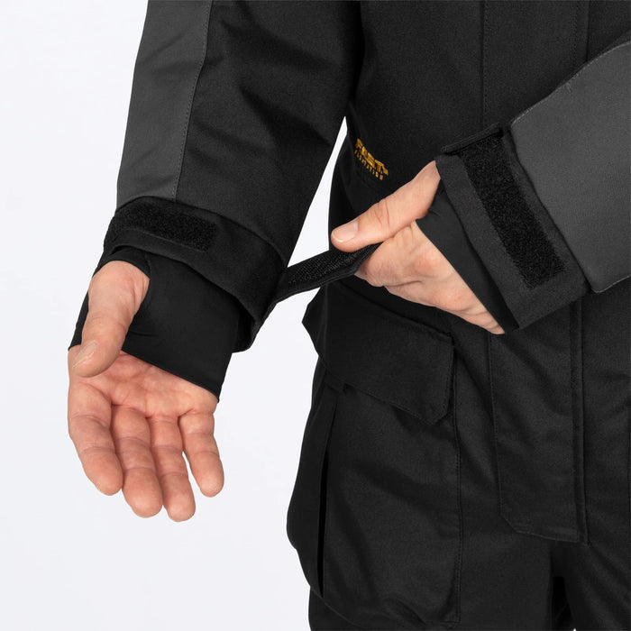 FXR Svalbard F.A.S.T. Insulated Monosuit - Black/Asphalt/Kash, view 13