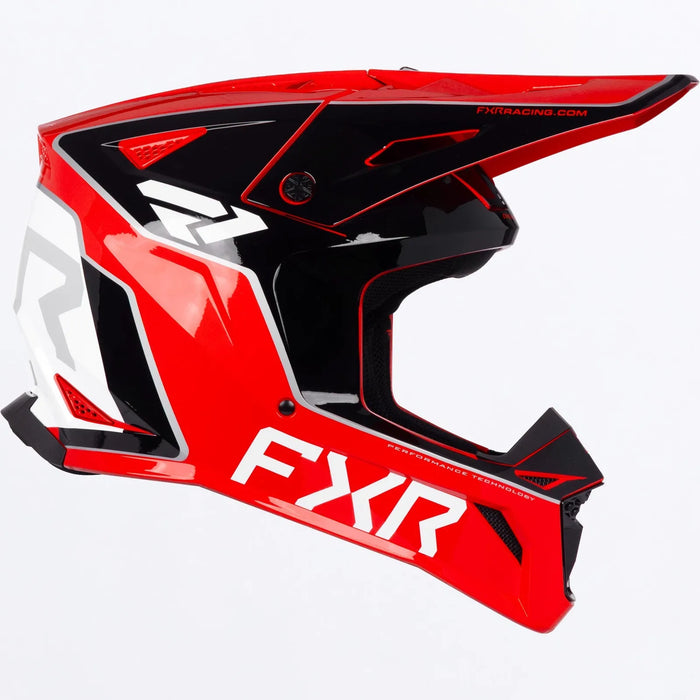 FXR Apex MX Helmet - Red, view 4
