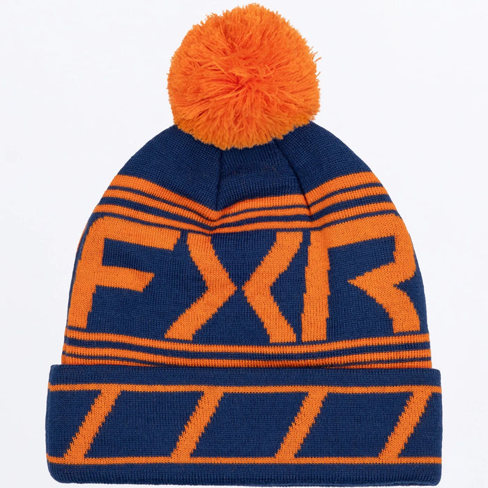 FXR Expedition Wool Beanie - Midnight/Orange, view 3
