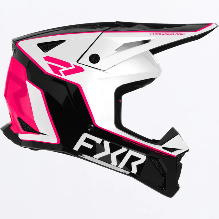 FXR Apex MX Helmet - Razz, view 4