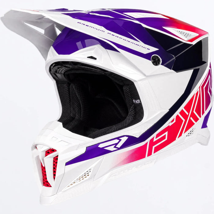 FXR Helium Alpha MX MIPS Helmet - Phantom, front view