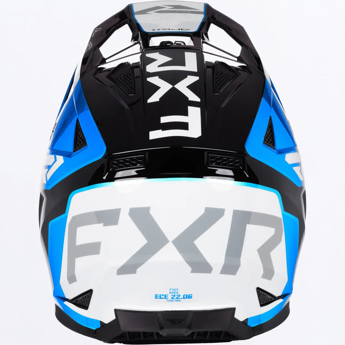 FXR Apex MX Helmet - Blue, view 3