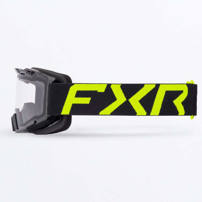 FXR Youth Maverick Clear Goggle 2027 - HiVis, view 2