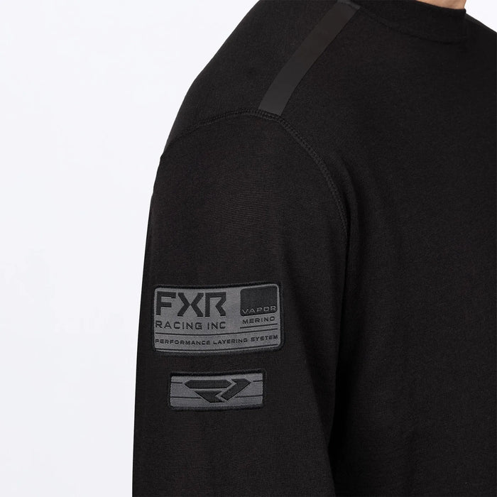 FXR Mens Vapor Merino Longsleeve - Black, view 5