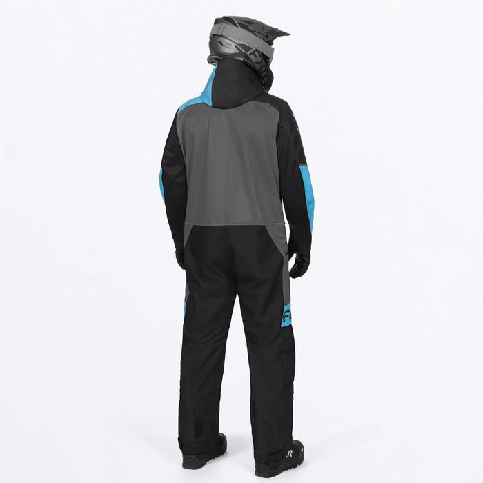 FXR Mens Revo F.A.S.T. Insulated Monosuit - Blue/Ti/Black, view 2