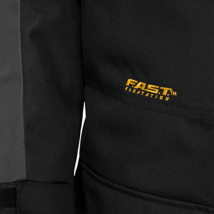 FXR Svalbard F.A.S.T. Insulated Monosuit - Black/Asphalt/Kash, view 11