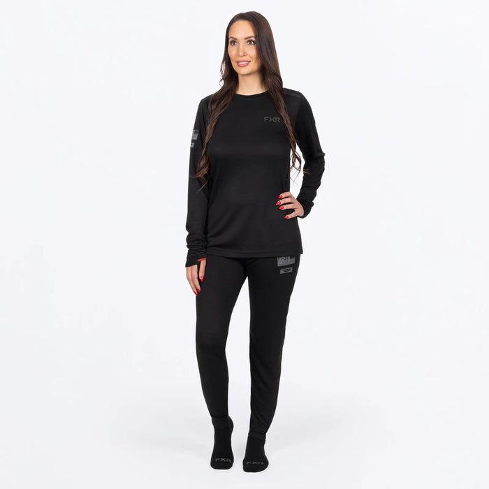 FXR Womens Vapor Merino Pant - Black, view 3