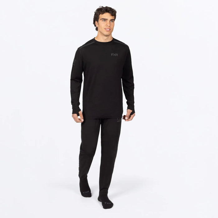 FXR Mens Tenacious Merino Pant 2027 - Black, view 3