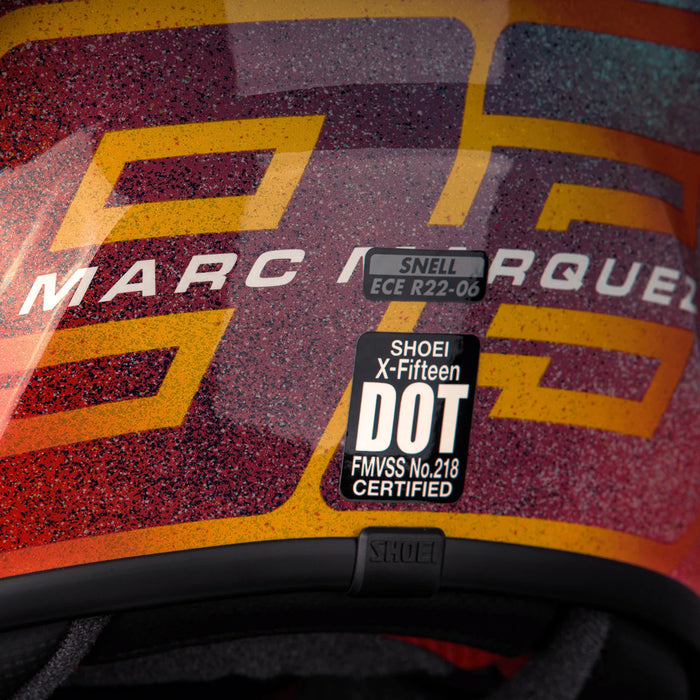 Shoei X-Fifteen Marquez Holi Helmet