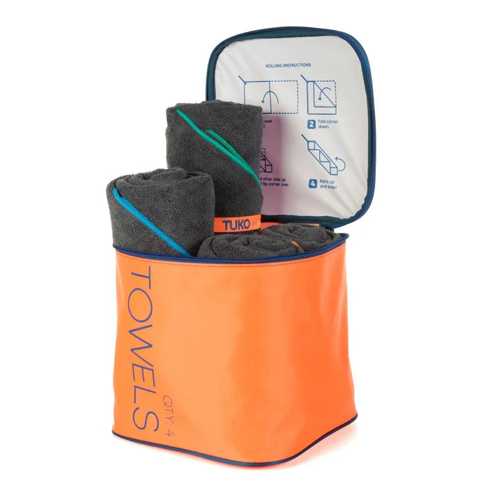 Mission Tuko Towels 4 Pack