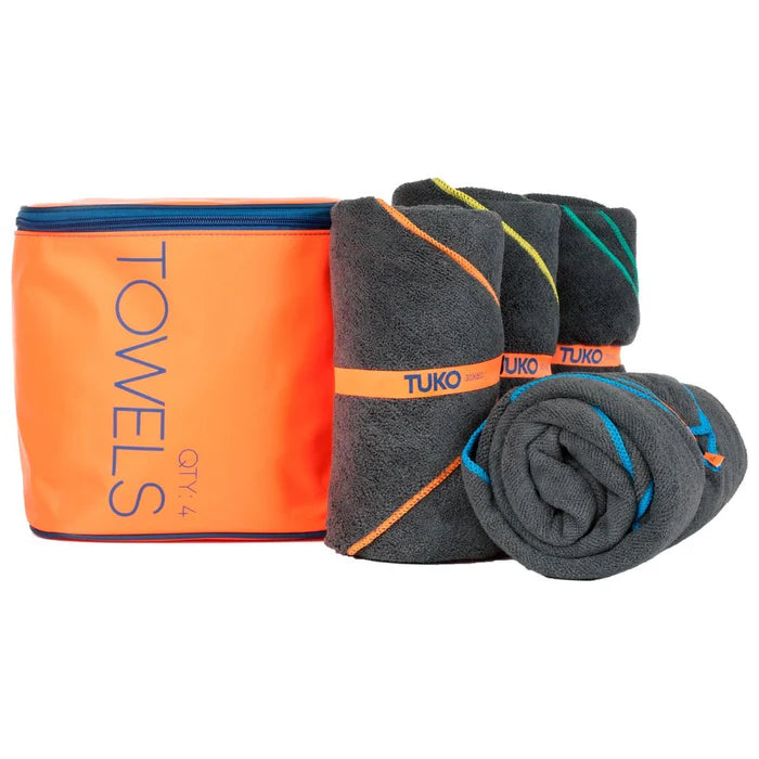 Mission Tuko Towels 4 Pack