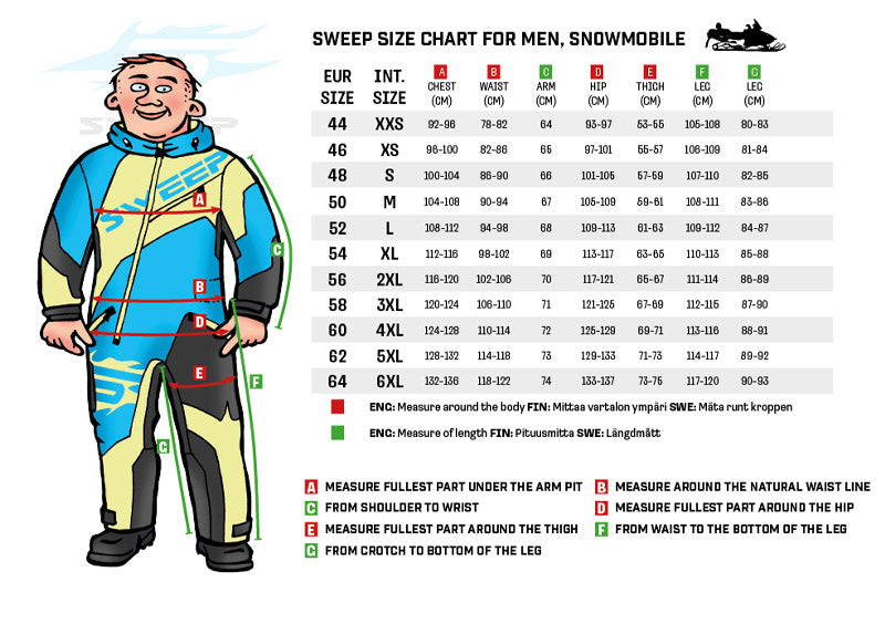 Sweep Mens Astral Insulated Monosuit