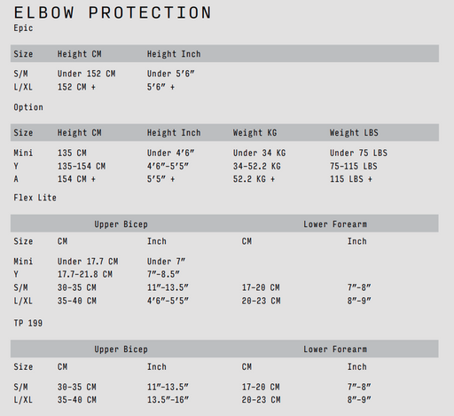 EVS Youth Option Elbow Guard
