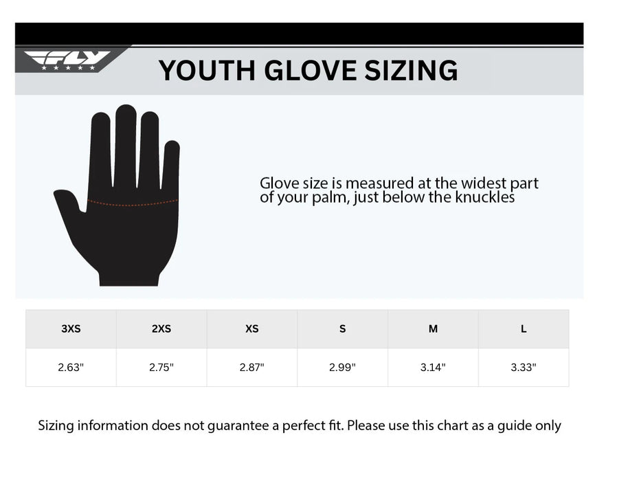 Fly Racing Youth F-16 Gloves