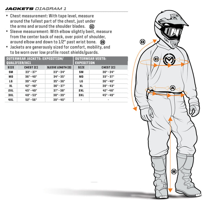 Moose Racing Mens Qualifier Jacket