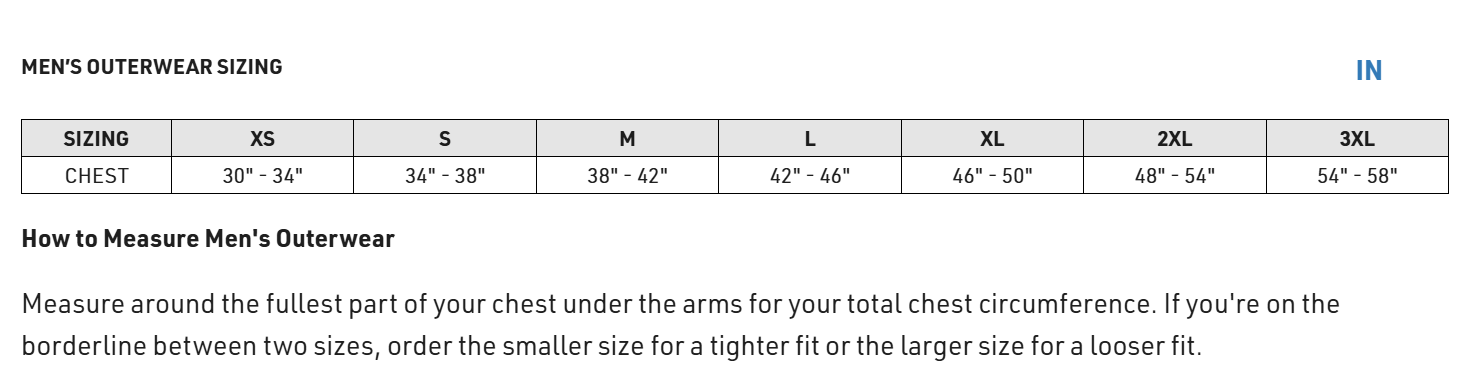 Thor Mens Pack Jacket