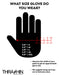Thrashin Supply Mens Perforated Siege Gloves - Size Chart