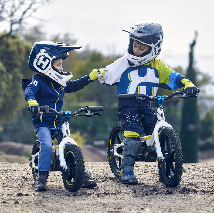 Stacyc 16eDrive Husqvarna Replica E-Bike for Ages 5-7