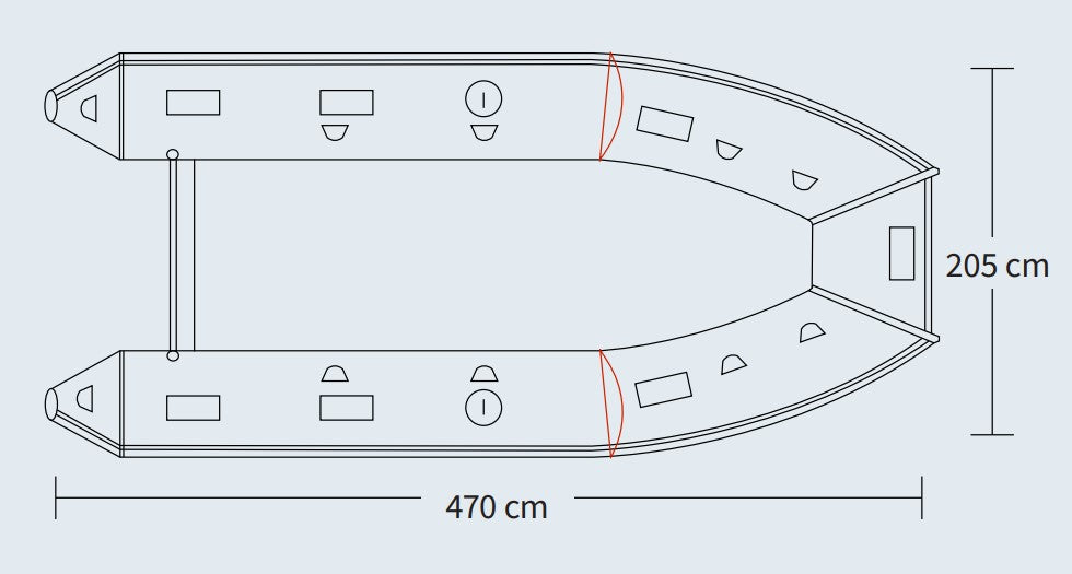 Stryker Jet 470 (15’ 4”) Air Jet Tunnel Inflatable Boat
