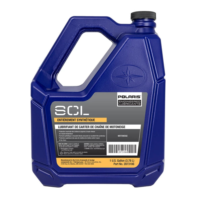 Polaris SCL Snowmobile Full Synthetic Chaincase Lubricant (1 Quart)