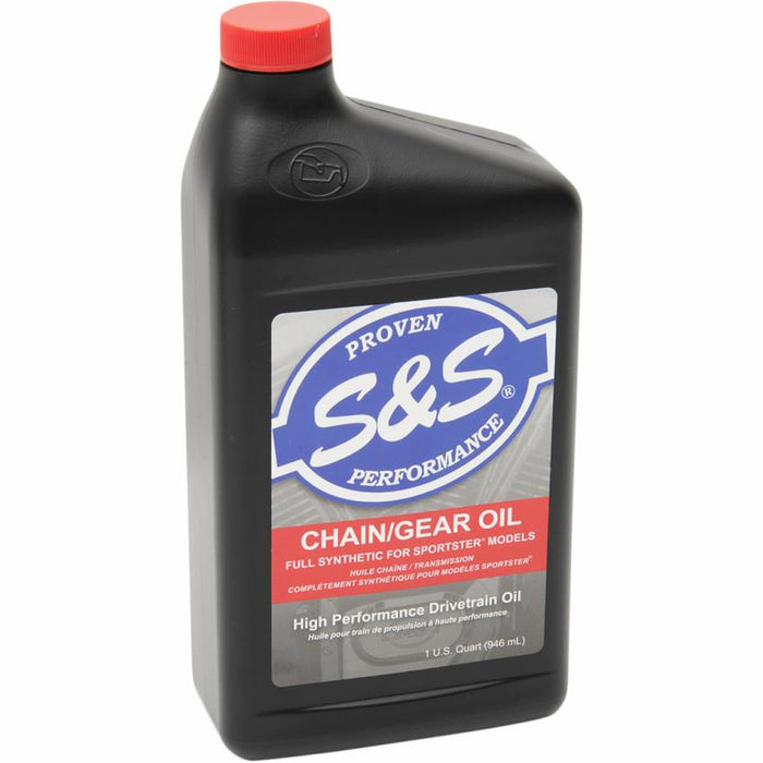 S&S Cycle High Performance Full Synthetic Sportster Chain/Gear Oil (1 QT)