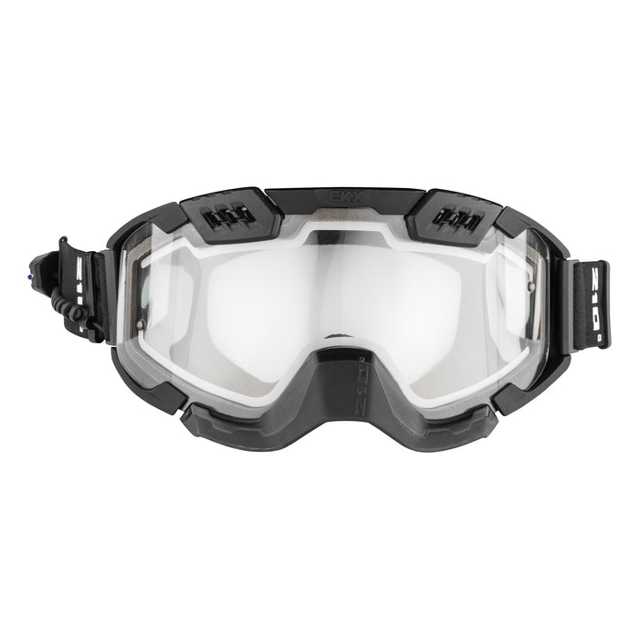 CKX Electric 210° Backcountry Goggles with Anti-Fog + Anti-Scratch Double Lens & Controlled Ventilation