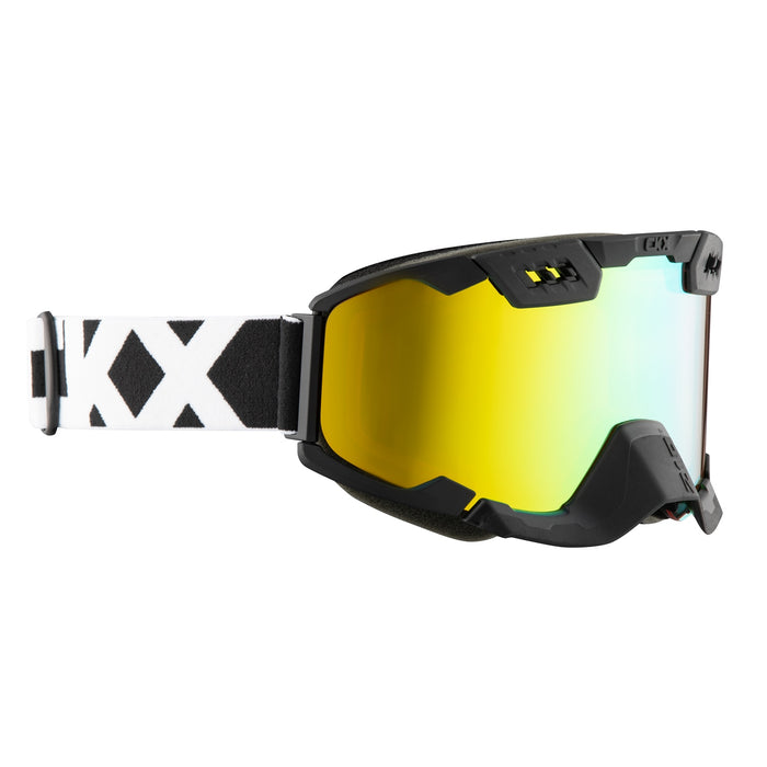 CKX 210° Backcountry Goggles with Anti-Fog + Anti-Scratch Double Lens & Controlled Ventilation