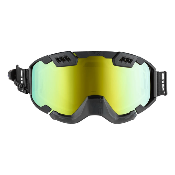 CKX Electric 210° Backcountry Goggles with Anti-Fog + Anti-Scratch Double Lens & Controlled Ventilation