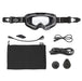 CKX Insulated 210° Trail Goggles with Anti-Fog + Anti-Scratch Electric Lens