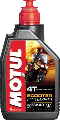 Motul Scooter Power 4T 4-Stroke Motor Oil - 5W40