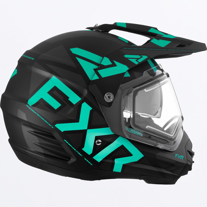 FXR Torque X Team Helmet w/ E Shield & Sun Shade