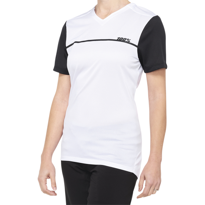 100% Ridecamp Womens Short Sleeve MTB Jersey