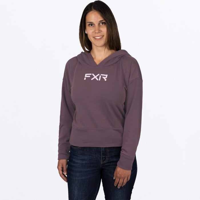 FXR Womens Balance Cropped Pullover Hoodie