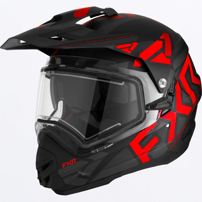 FXR Torque X Team Helmet w/ E Shield & Sun Shade