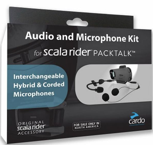 Cardo PackTalk Audio/Mic Kit