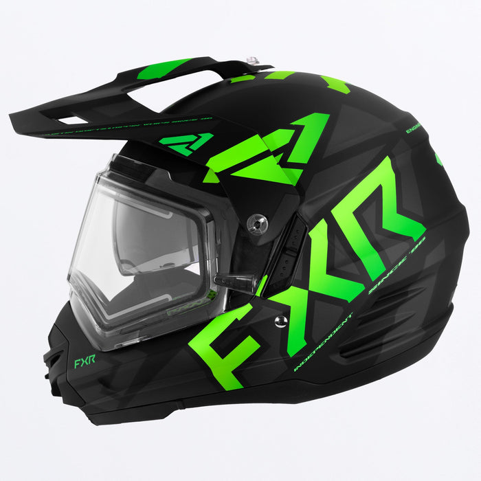 FXR Torque X Team Helmet w/ E Shield & Sun Shade