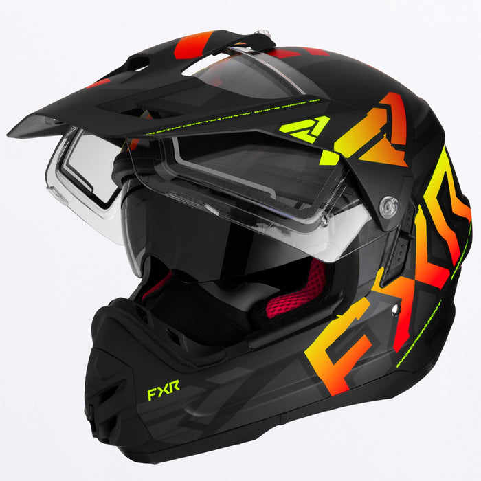 FXR Torque X Team Helmet w/ E Shield & Sun Shade