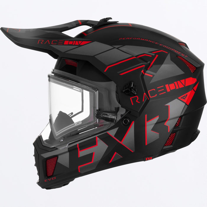 FXR Clutch X Evo Helmet w/ E Shield